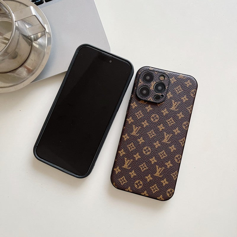 Lou Classic Color Leather iPhone Case mysite