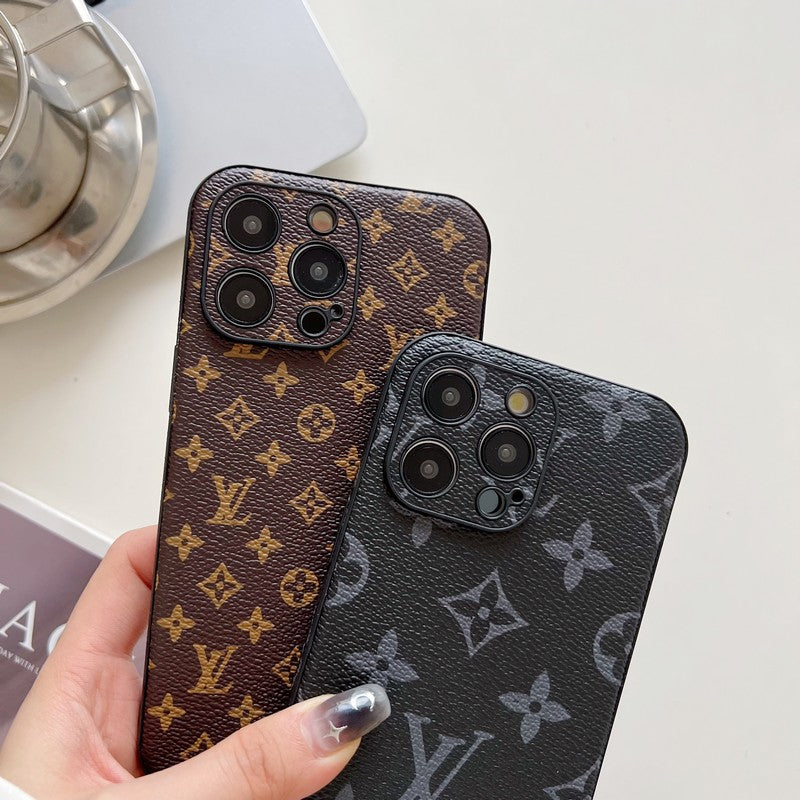 Lou Classic Color Leather iPhone Case mysite