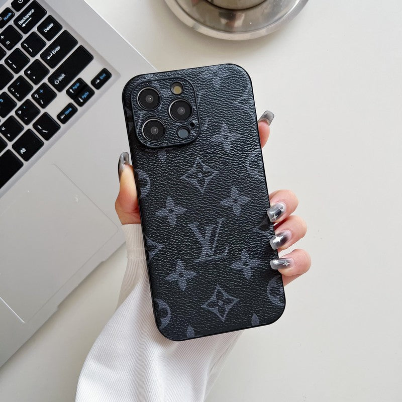 Lou Classic Color Leather iPhone Case mysite
