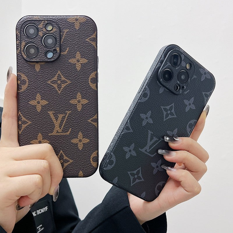 Lou Classic Color Leather iPhone Case mysite
