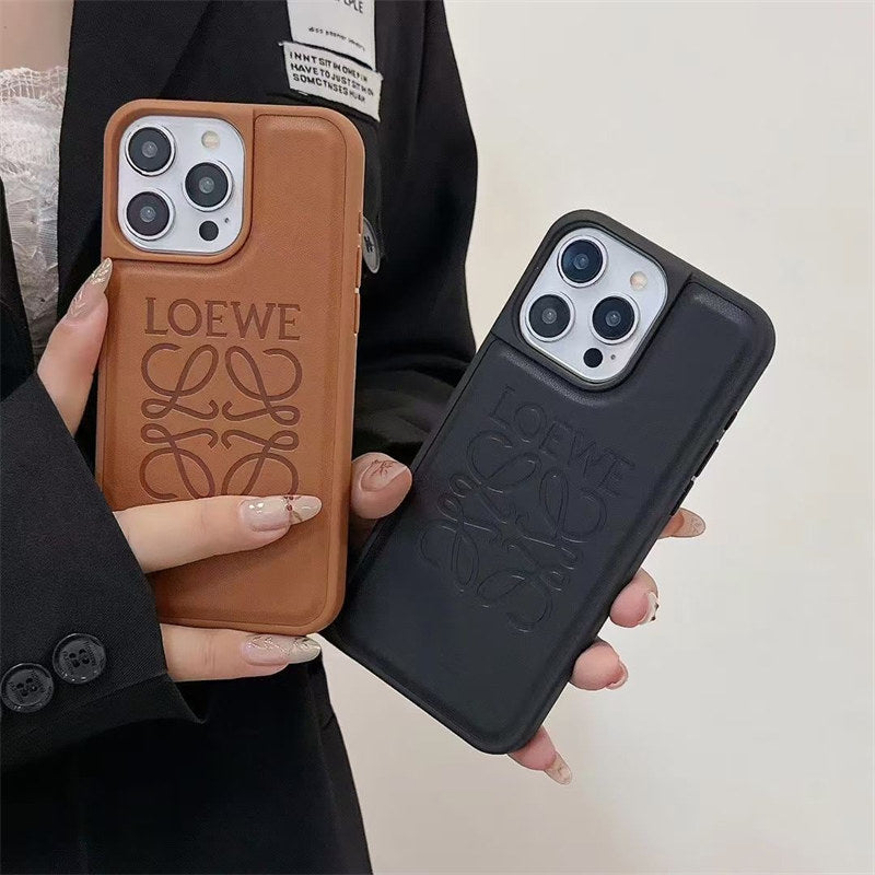 Luxury Loewe Phone Case For iPhone 17/ 16 / 15 / 14s mysite