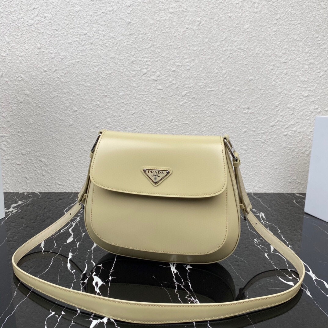CLEO 24 BEIGE BRUSHED LEATHER SHOULDER BAG mysite