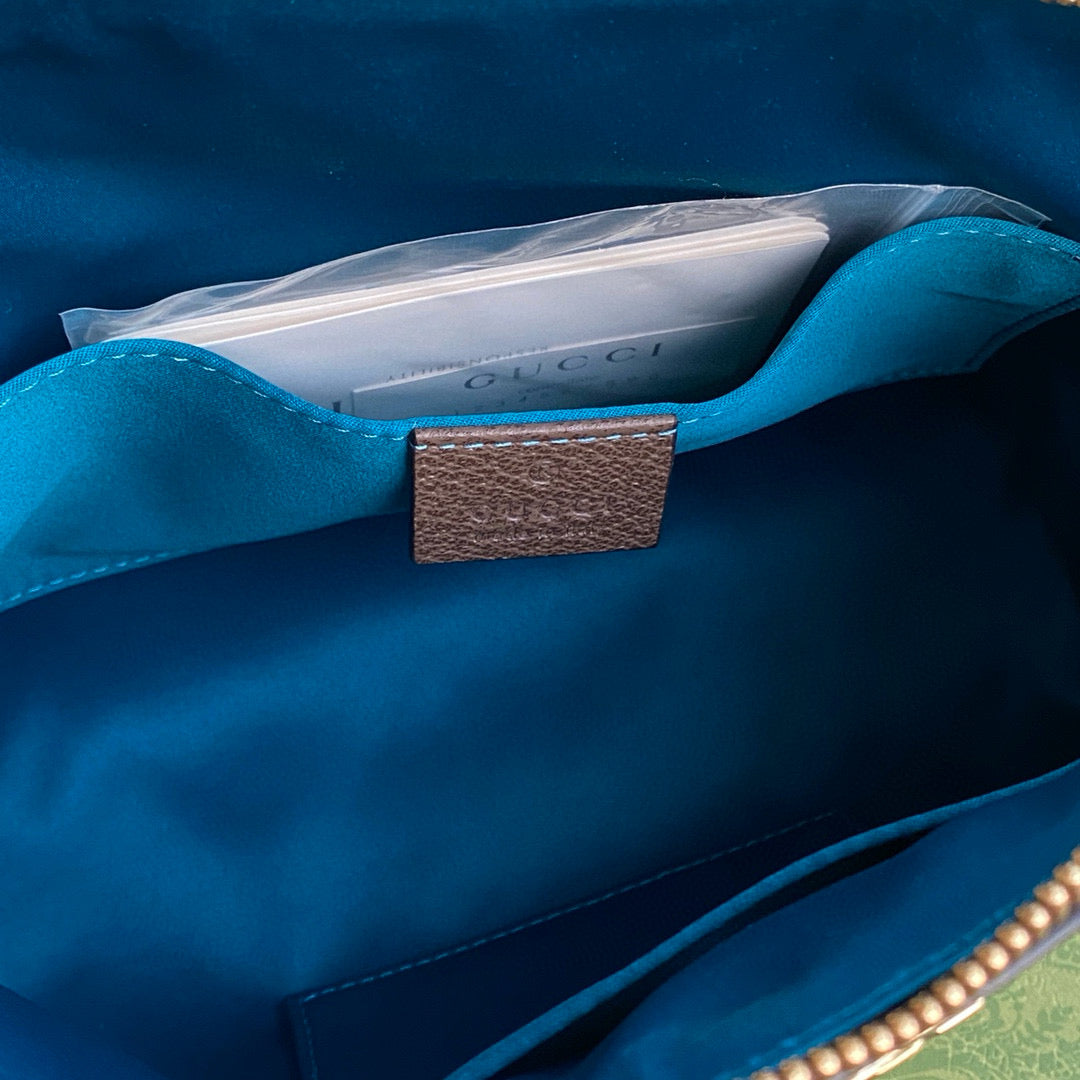 ophidia large 24cm comestic pouch beige monogram canvas mysite