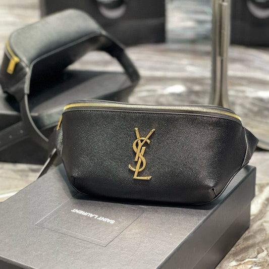 cassandre classic black belt bag grained calfskin mysite