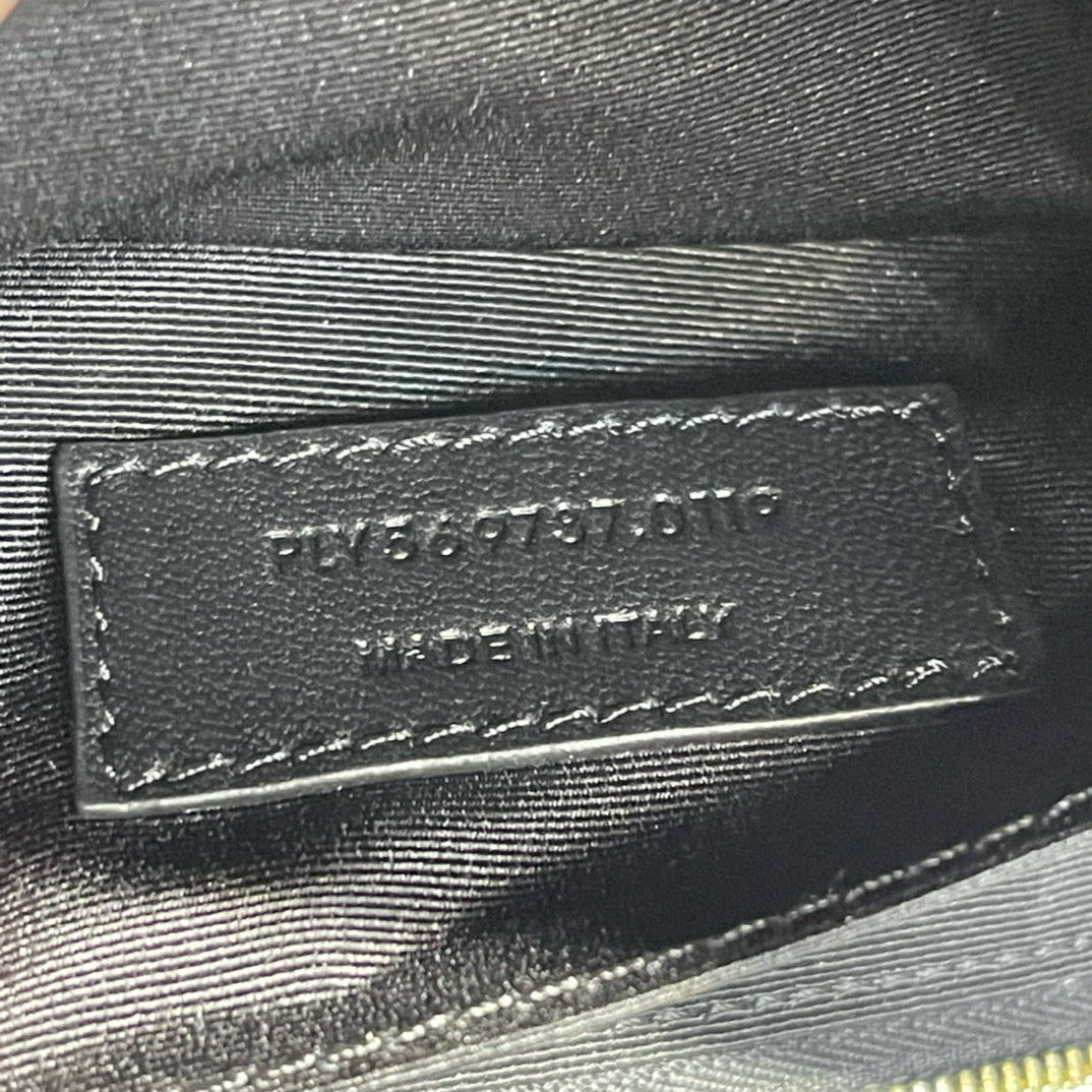 cassandre classic black belt bag grained calfskin mysite