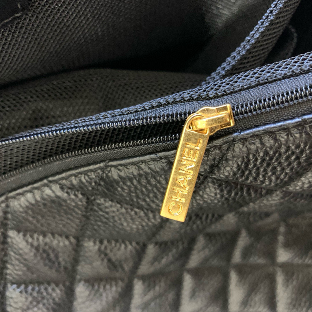 Classic Bag 91169 46cm black calfskin gold hardware mysite