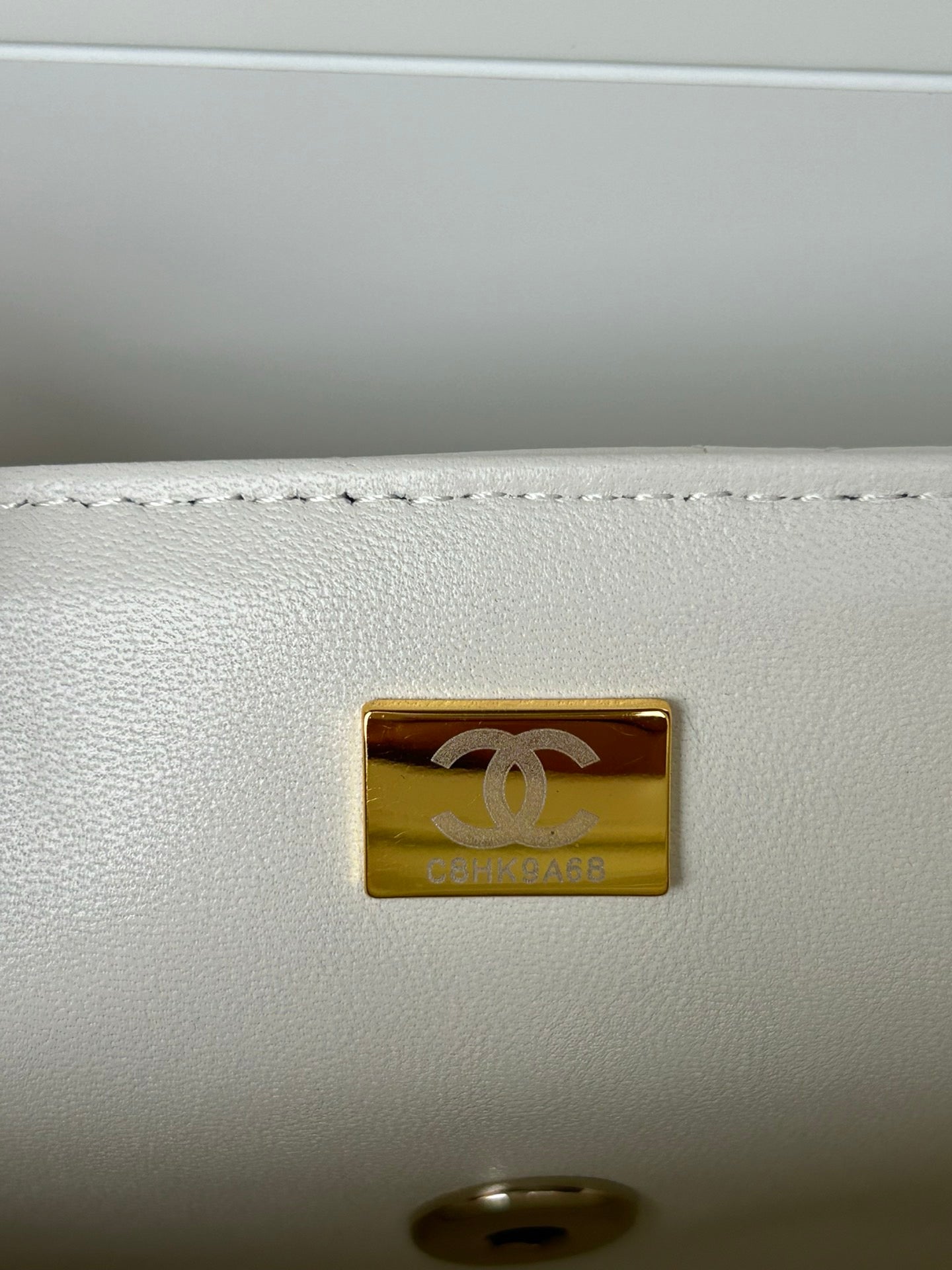 cc flap bag 20 white lambskin silver hardware mysite