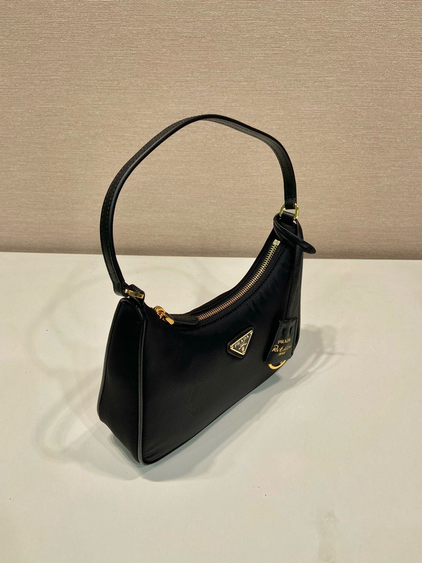 Prada Re-Edition 2005 Black Re-Nylon and Saffiano mini bag mysite