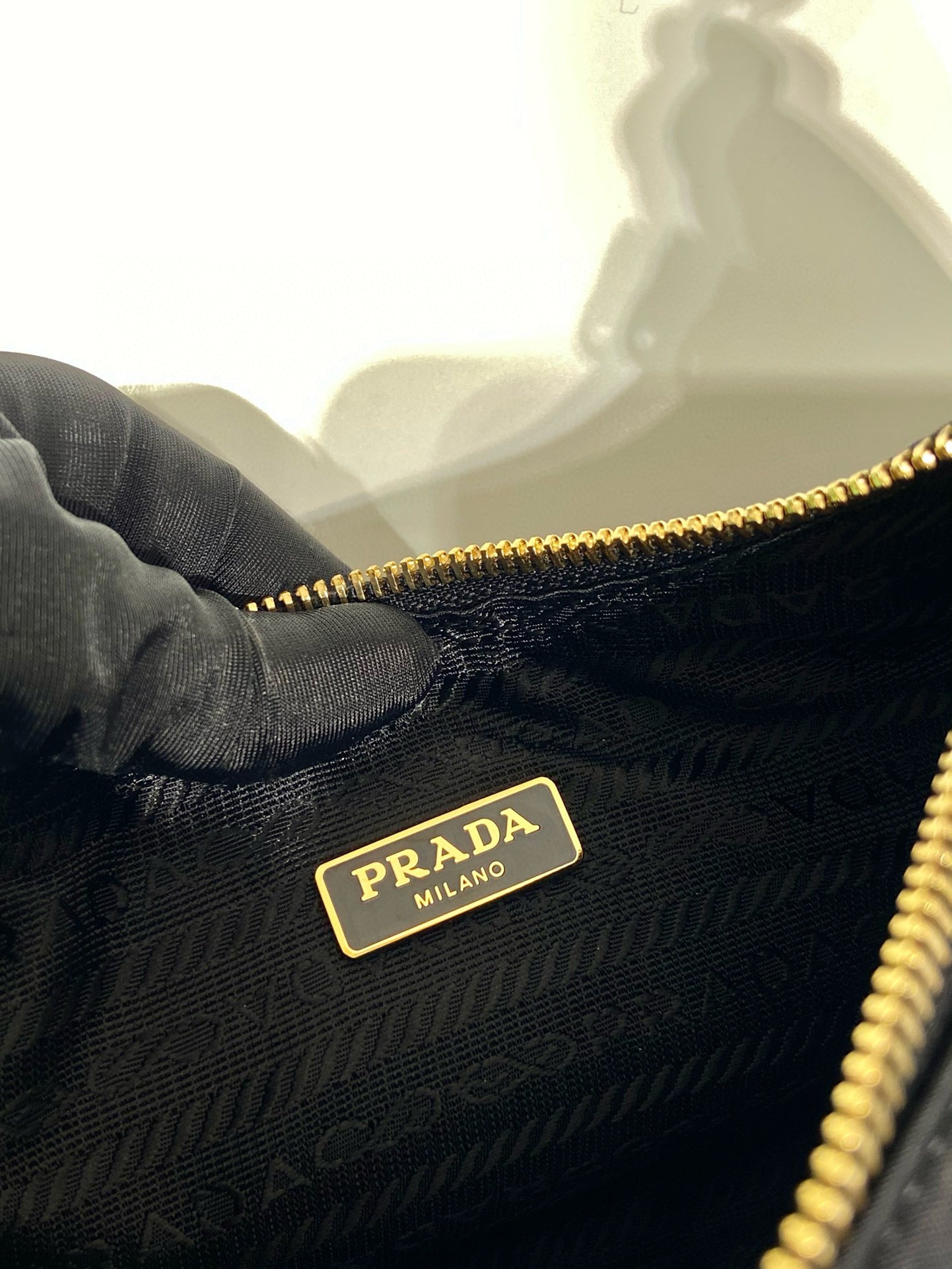 Prada Re-Edition 2005 Black Re-Nylon and Saffiano mini bag mysite