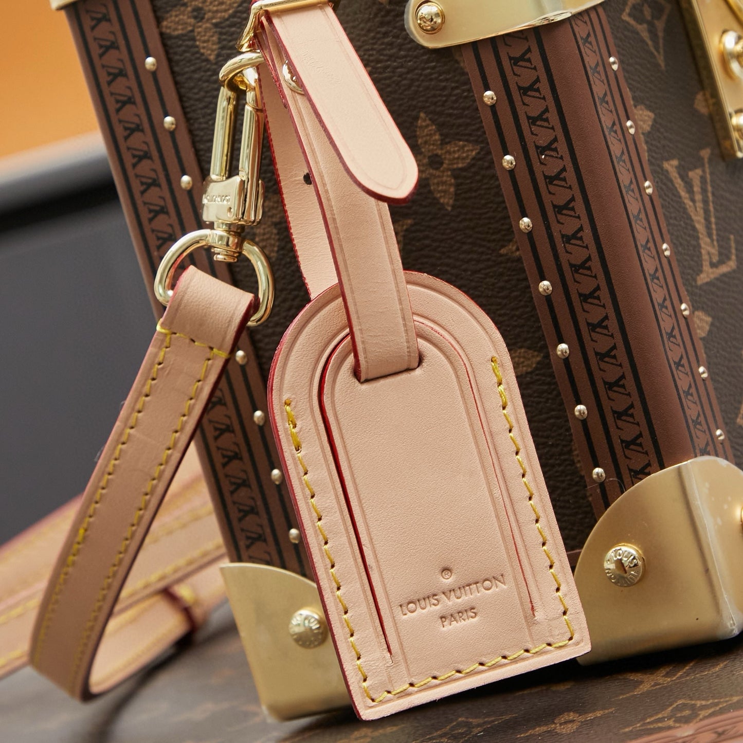 MINI RECTANGLE TRUNK 17 IN BROWN MONOGRAM CANVAS mysite