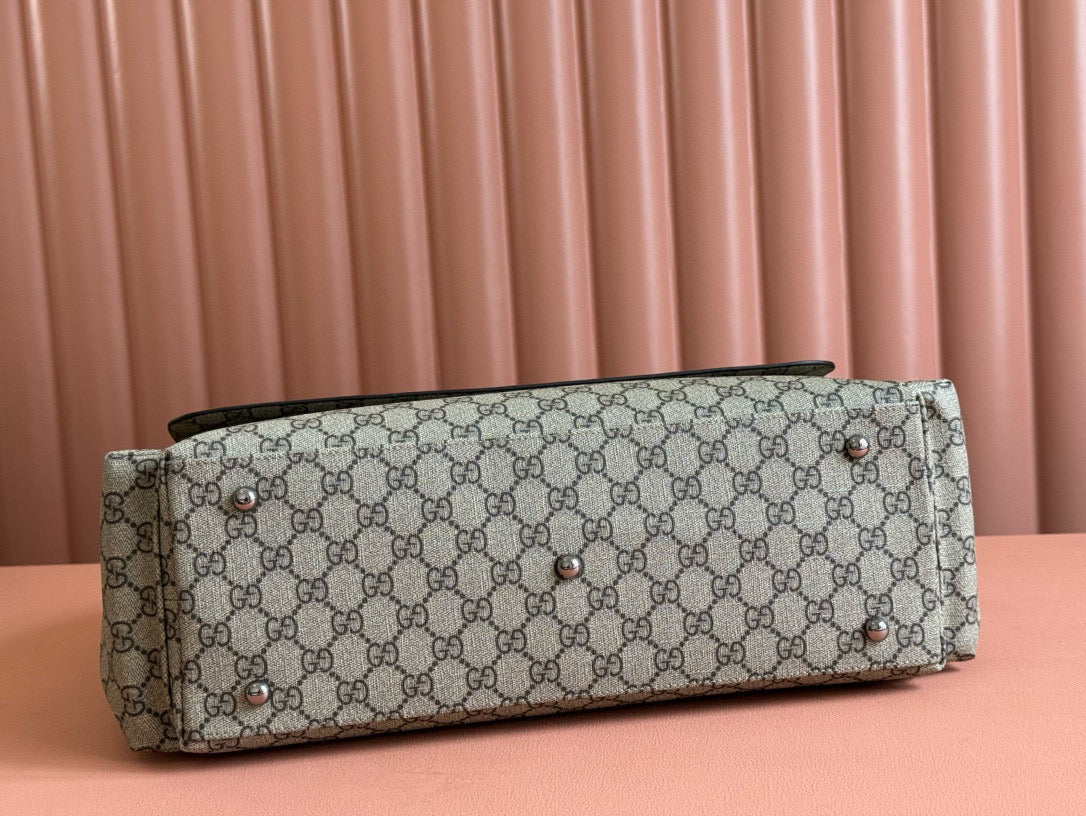 GC Large Changing Bag Beige Ebony Monogram Canvas mysite