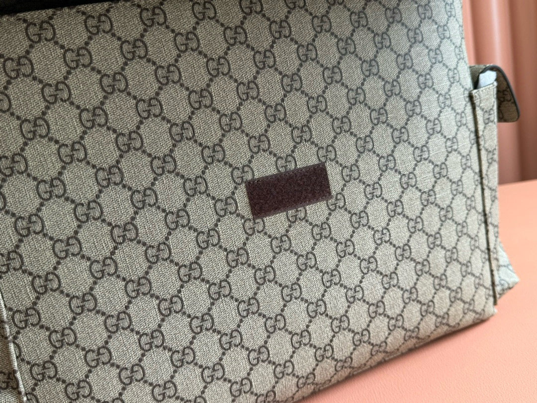 GC Large Changing Bag Beige Ebony Monogram Canvas mysite