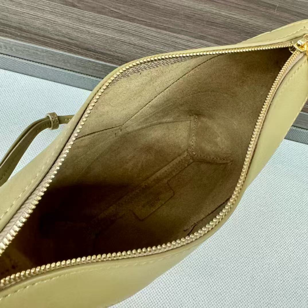 Loewe Puzzle Fold Pouch Light Yellow Nappa Calfskin mysite