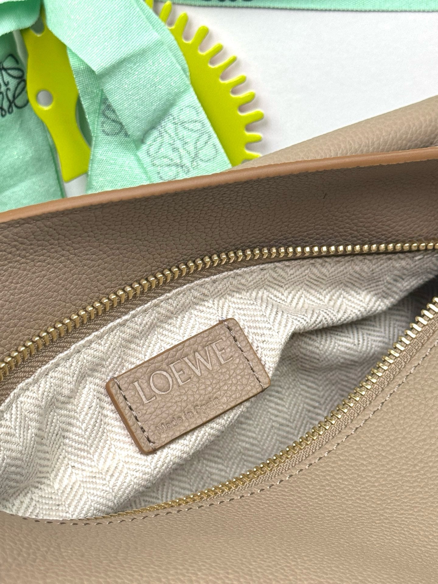Loewe Small Puzzle Bag in Sand Soft Grained Calfskin mysite