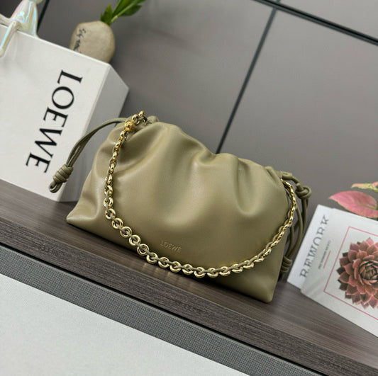 Loewe Flamenco Lucky Bag 30 Eucalyptus Green Nappa Lambskin mysite