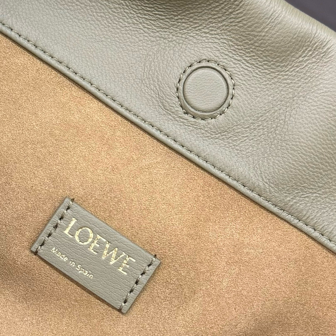 Loewe Flamenco Lucky Bag 30 Eucalyptus Green Nappa Lambskin mysite