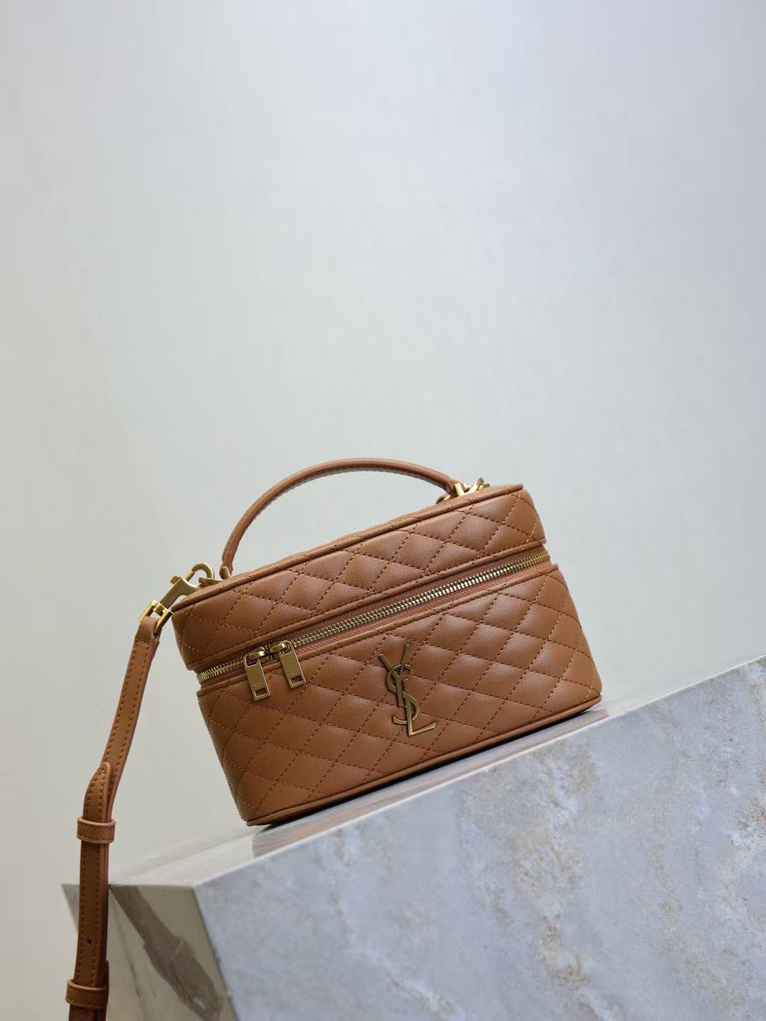 YSL Box Bag Caramel Lambskin mysite