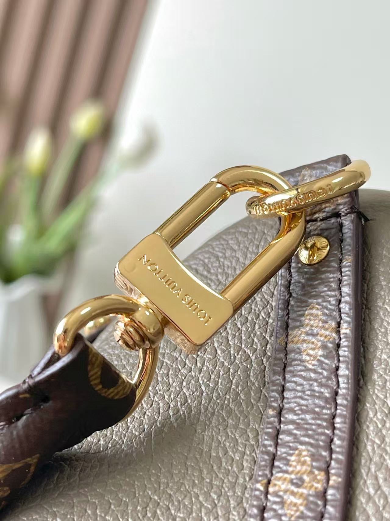 LV Express Bag 26cm Soft Gray Mix Brown Calfskin mysite