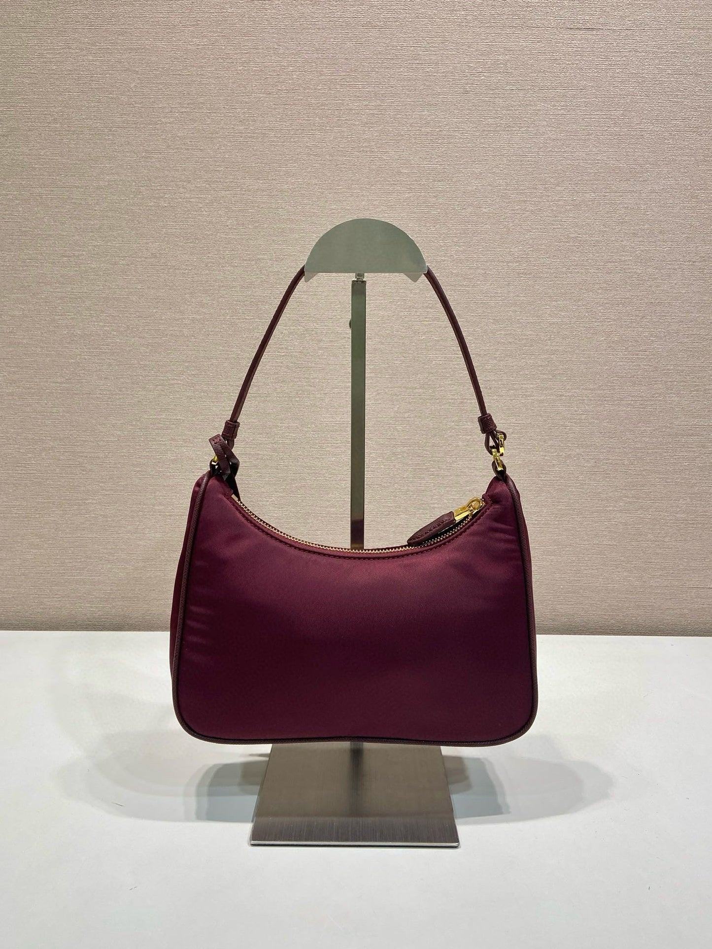 Prada Re-Edition 2005 Re-Nylon bag Burgundy Recycled polyamide mysite