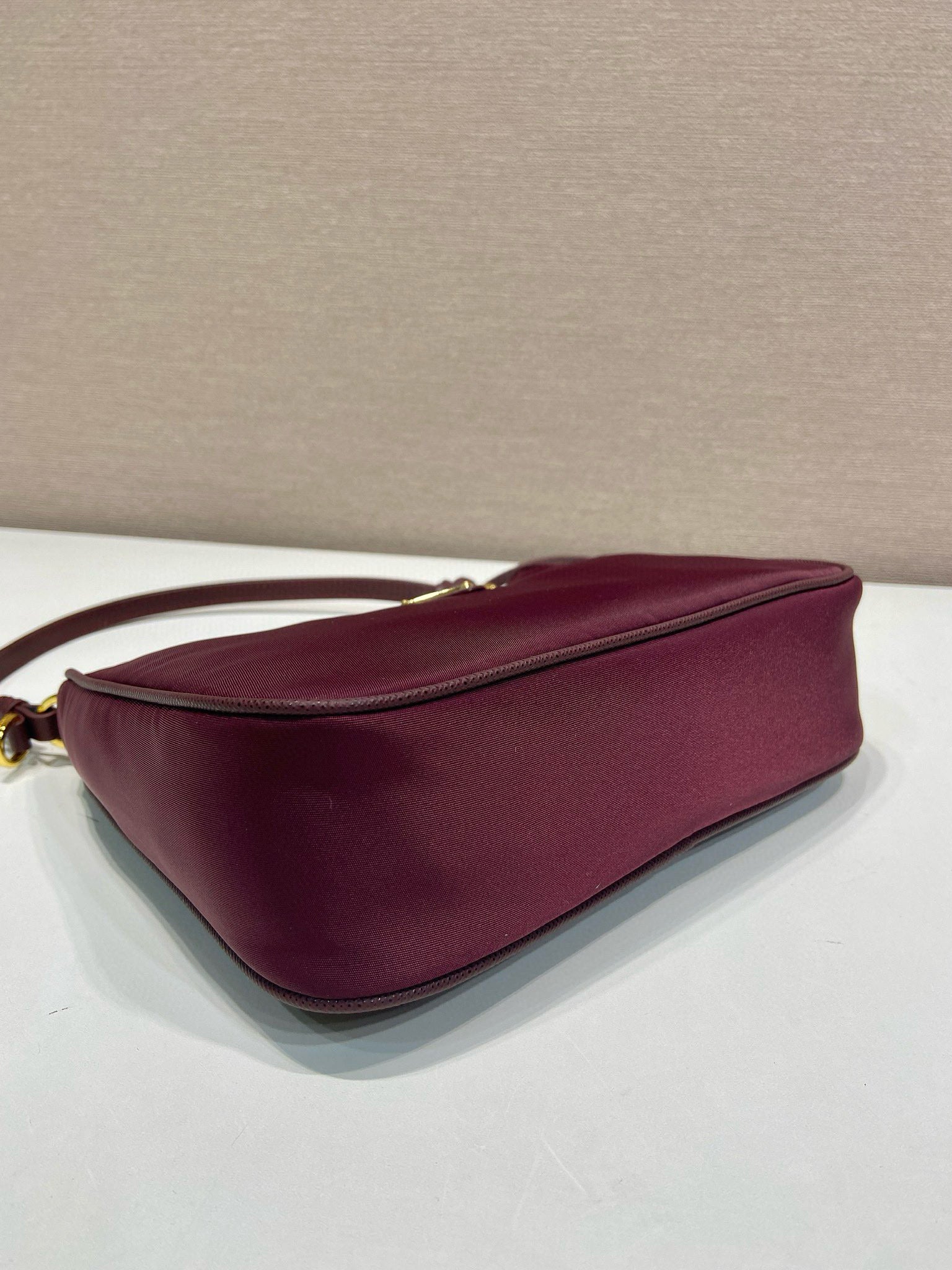 Prada Re-Edition 2005 Re-Nylon bag Burgundy Recycled polyamide mysite