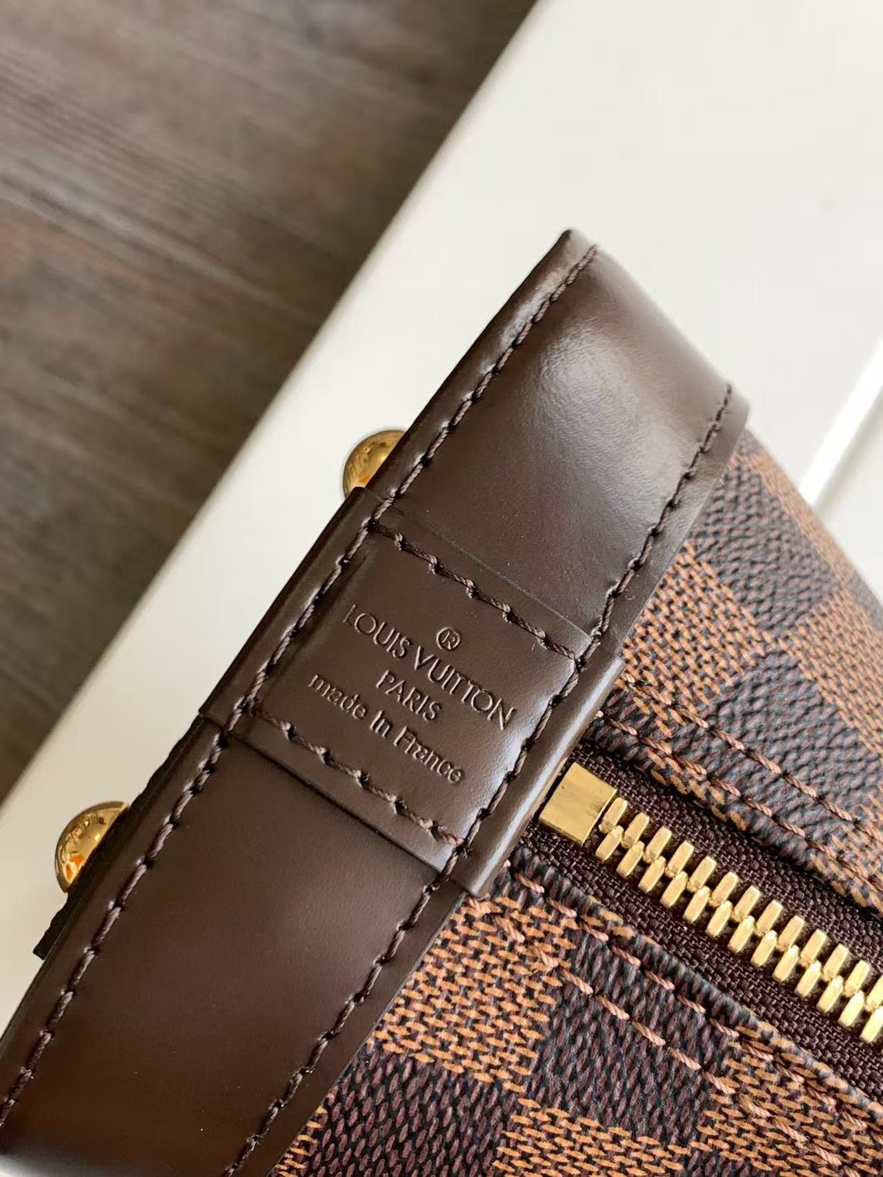 LV Alma BB Bag 25cm Brown Canvas Cowhide mysite