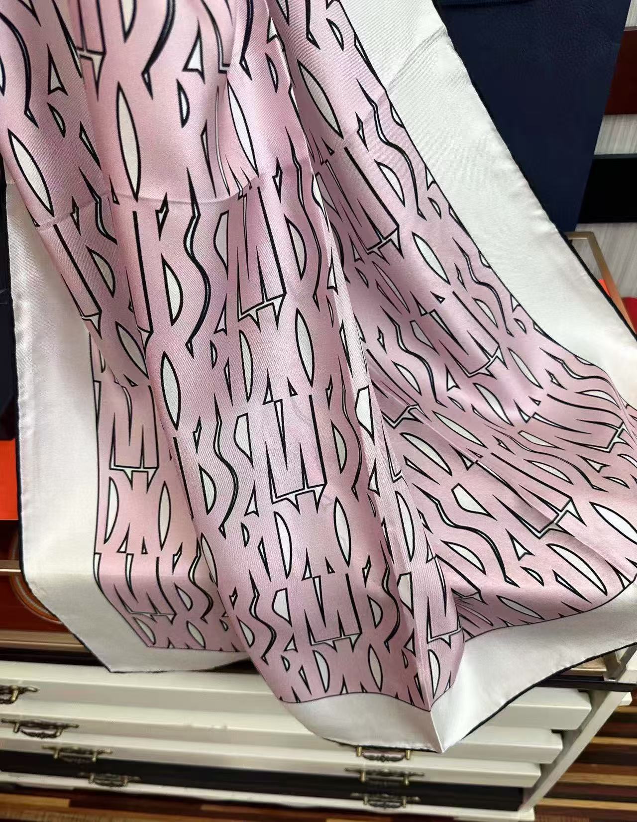 Dior Miss Dior Allover 90 Square Scarf mysite