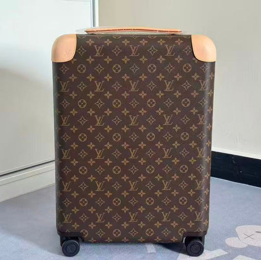 Louis Vuitton Horizon 55 Monogram Suicase Brown Leather mysite