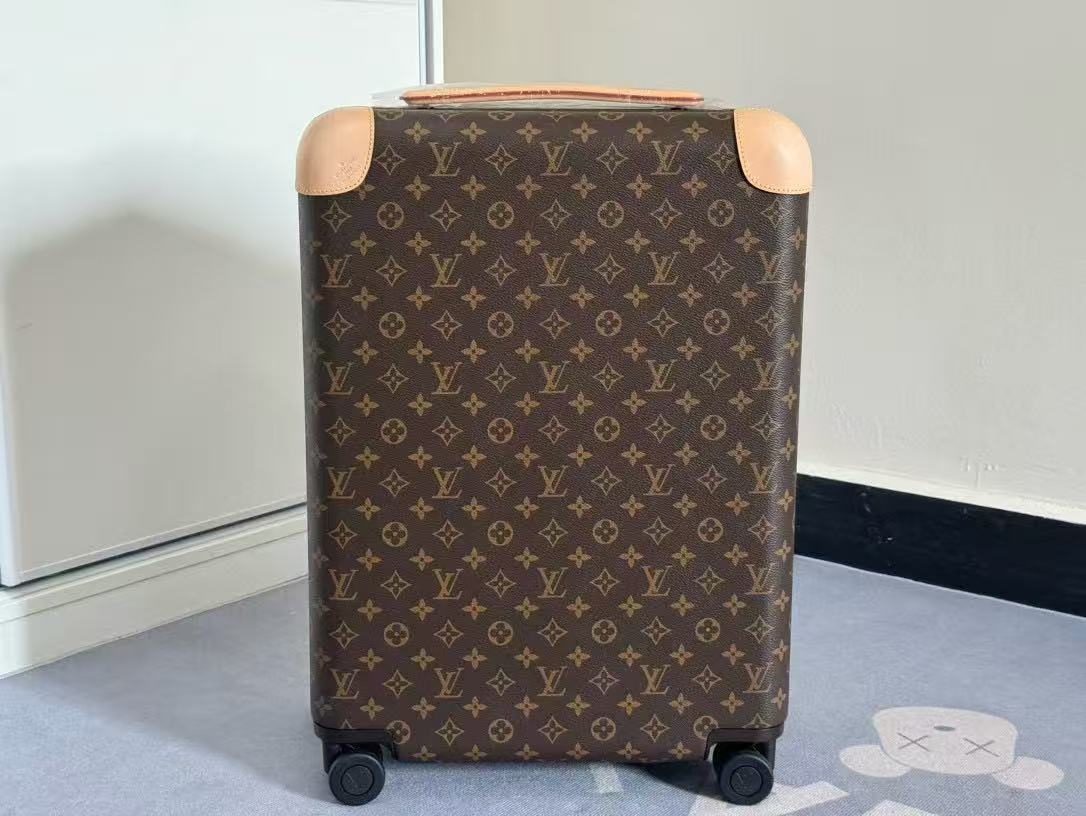 Louis Vuitton Horizon 55 Monogram Suicase Brown Leather mysite