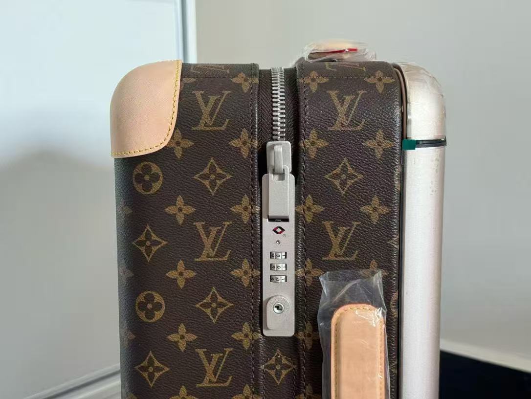Louis Vuitton Horizon 55 Monogram Suicase Brown Leather mysite