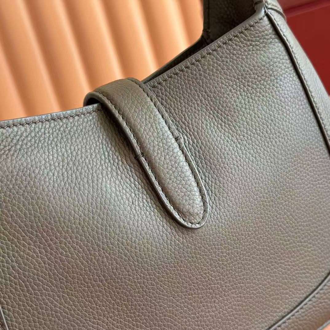 Gucci 25 Jackie Bag Dark Brown Grain Leather mysite