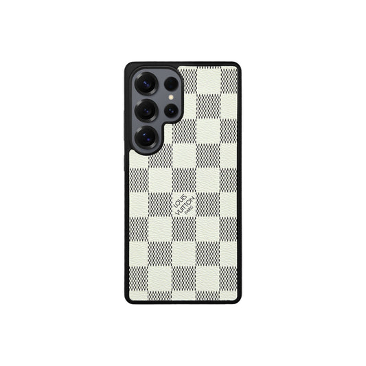 Ivory Checked Up Case | Samsung mysite