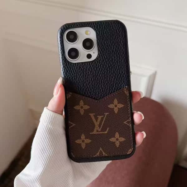 Leather Card Slot Case For iPhone 16 15 14s mysite