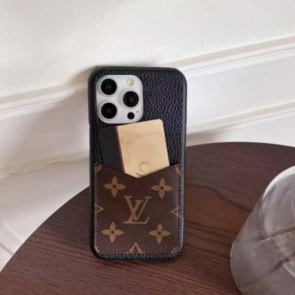 Leather Card Slot Case For iPhone 16 15 14s mysite