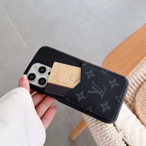 Leather Card Slot Case For iPhone 16 15 14s mysite