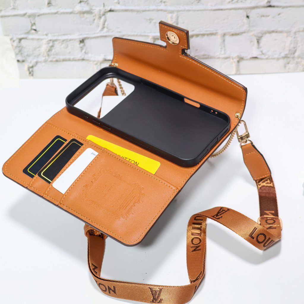 Luxury Wallet Phone Case Card Holder For iPhone 17/ 16/ 15/ 14s mysite