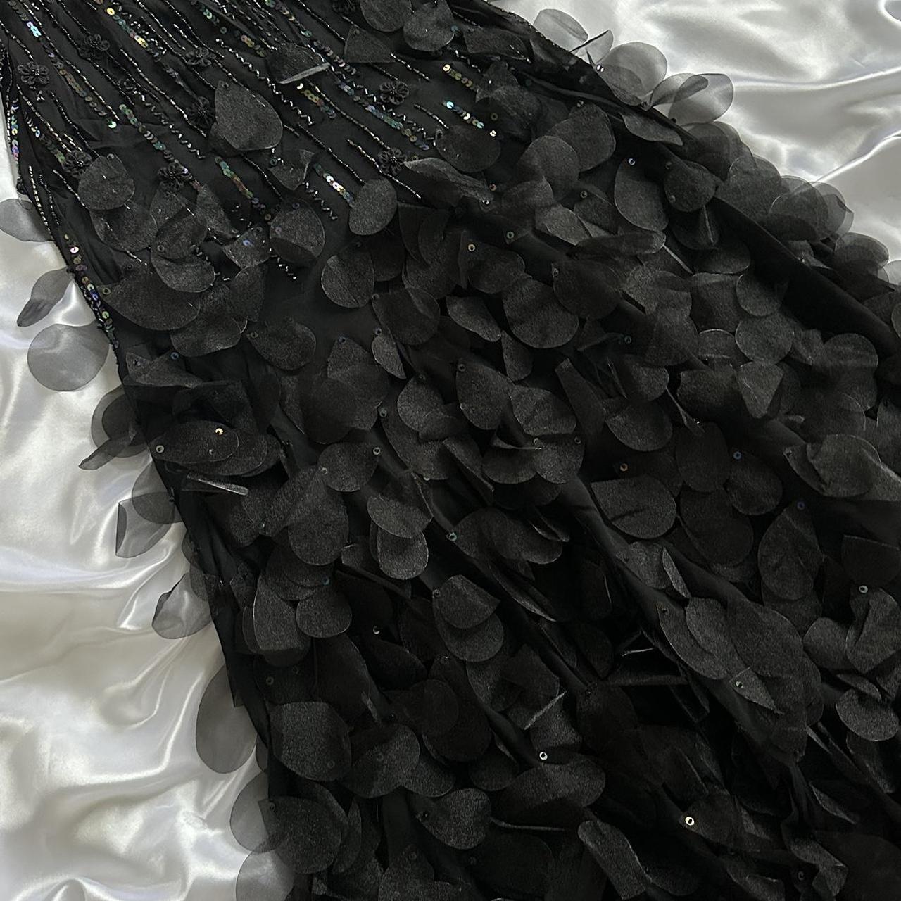 Black shiny elegant spaghetti strap sequined long ball gown prom dress evening dress party dress gh3142s mysite