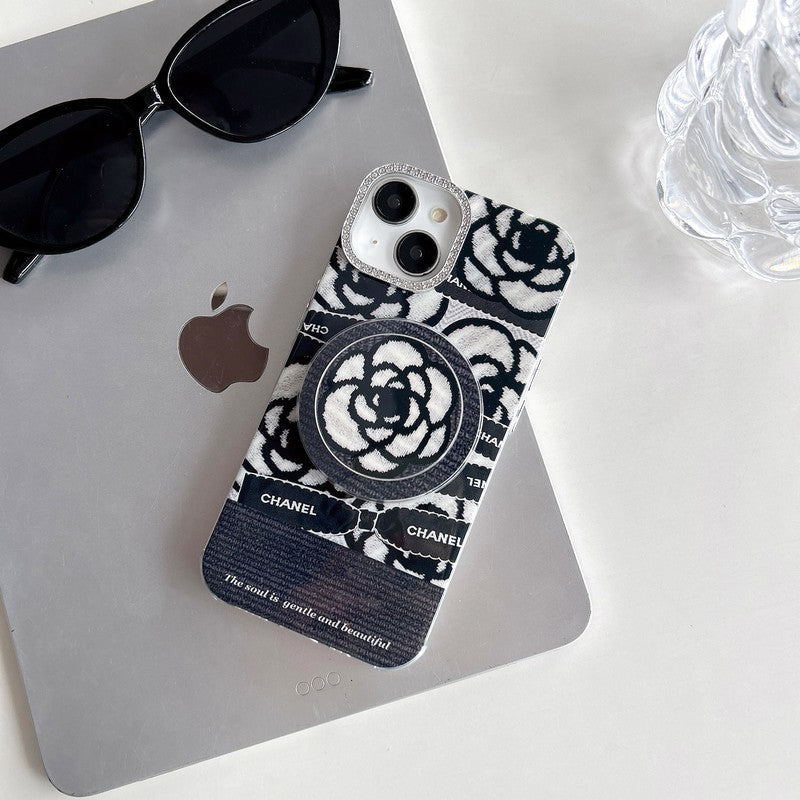 CC MagSafe Crystal Camera Camellia iPhone Case mysite