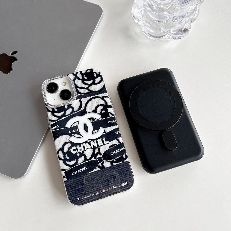 CC MagSafe Crystal Camera Camellia iPhone Case mysite