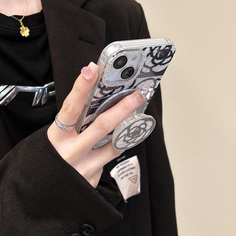 CC MagSafe Crystal Camera Camellia iPhone Case mysite