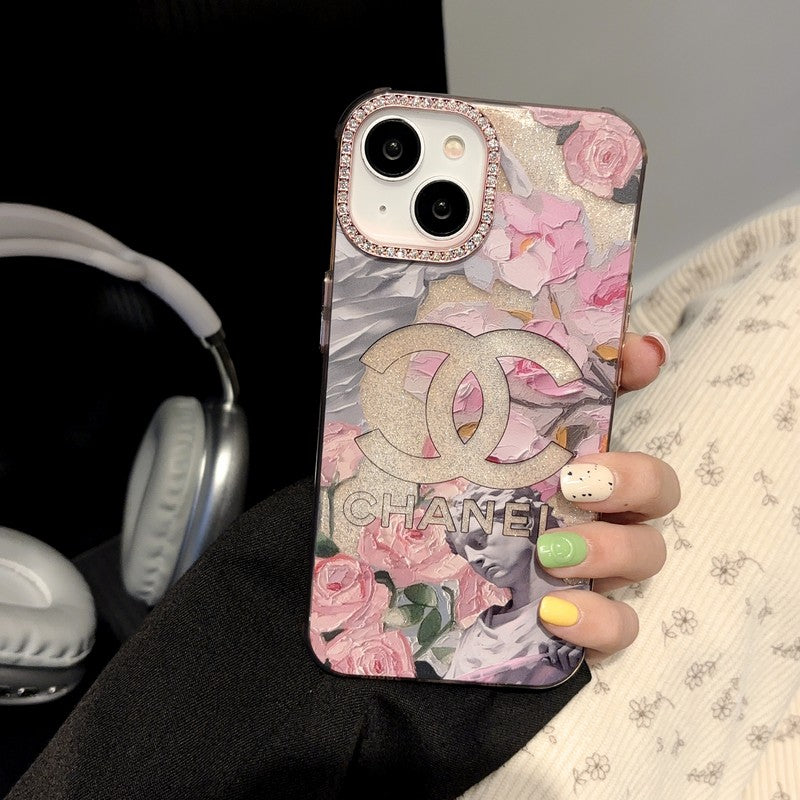 CC Crystal Pink Flower iPhone Case mysite