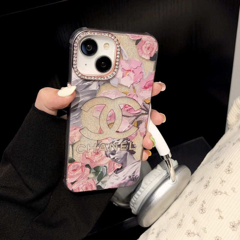 CC Crystal Pink Flower iPhone Case mysite