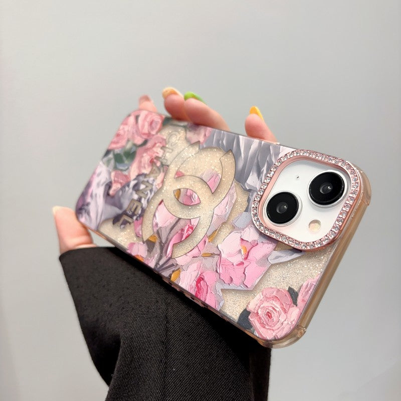 CC Crystal Pink Flower iPhone Case mysite
