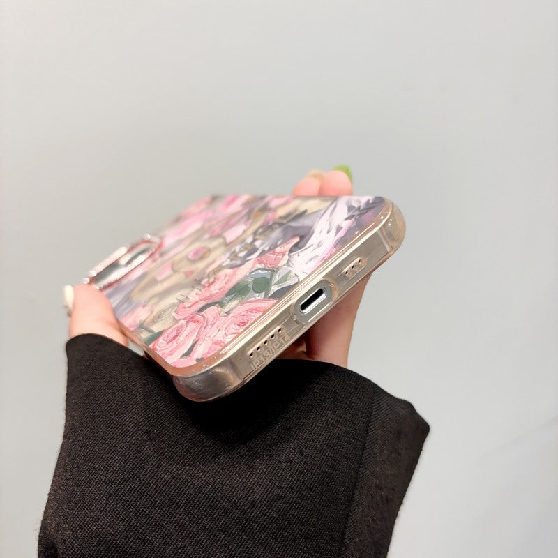 CC Crystal Pink Flower iPhone Case mysite