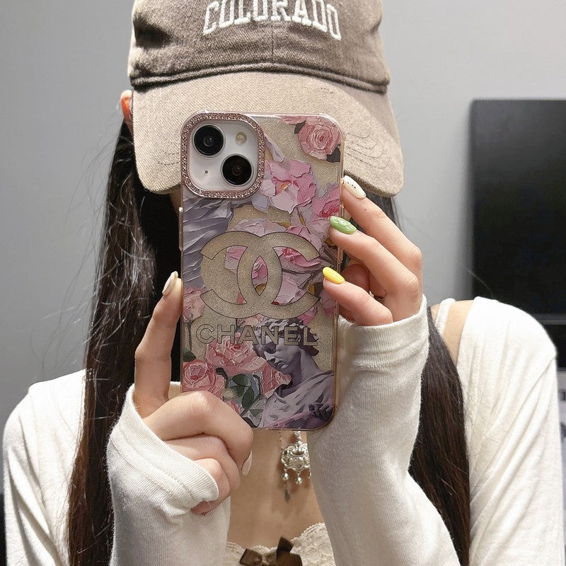 CC Crystal Pink Flower iPhone Case mysite