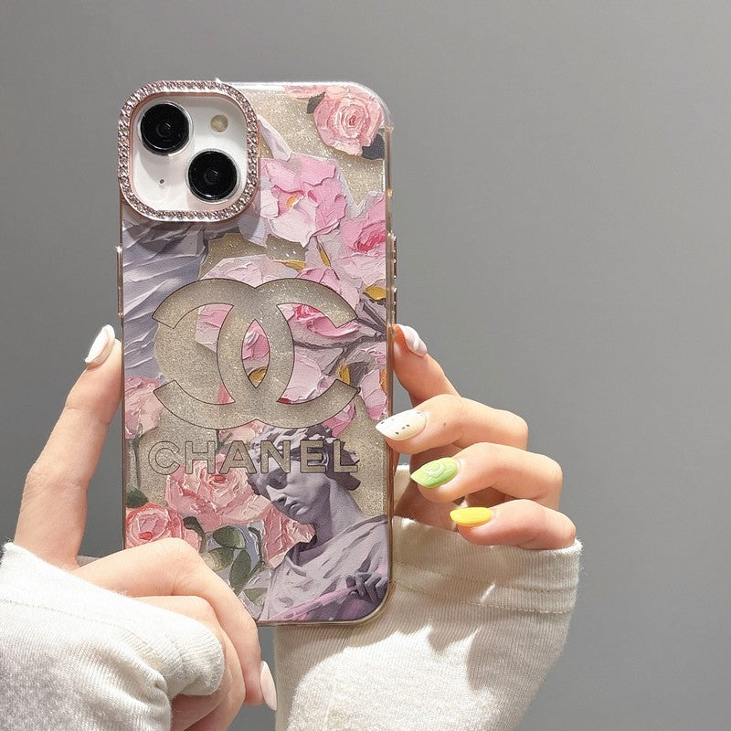CC Crystal Pink Flower iPhone Case mysite