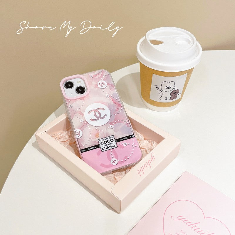 CC Pink & Blue iPhone Case mysite