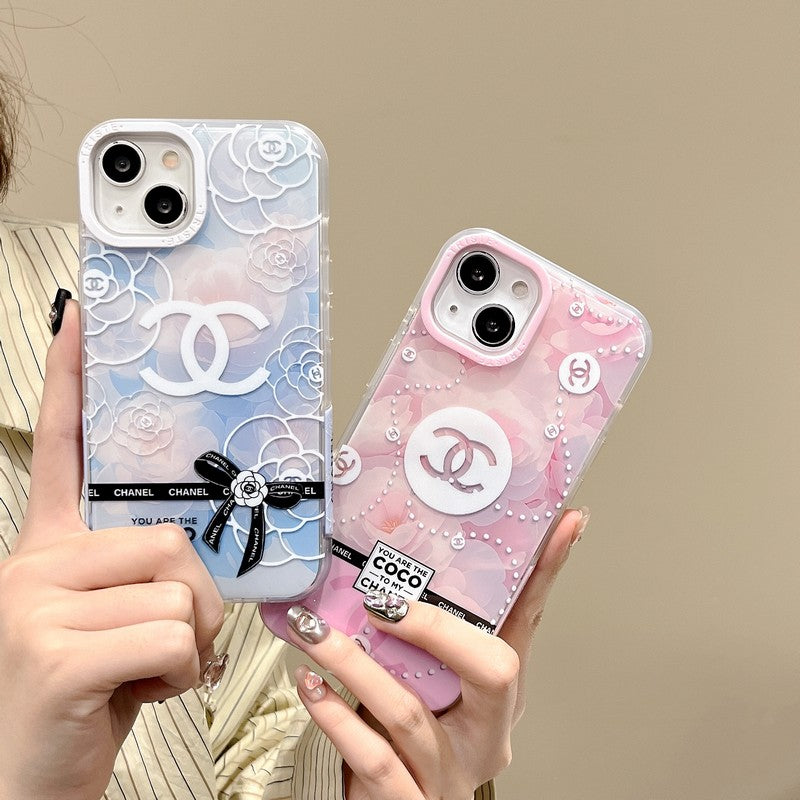 CC Pink & Blue iPhone Case mysite