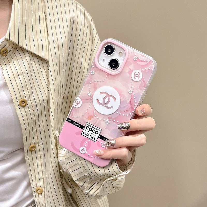 CC Pink & Blue iPhone Case mysite
