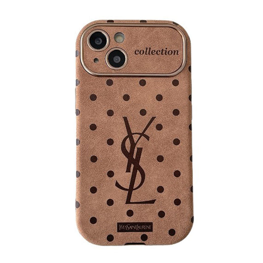 Saint Brown Leather iPhone Case mysite