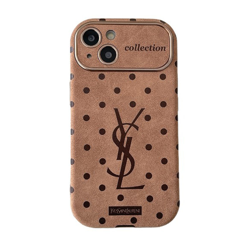 Saint Brown Leather iPhone Case mysite